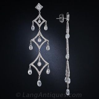 Briolette Chandelier Earrings
