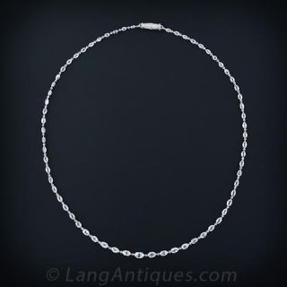 Briolette Diamond Necklace