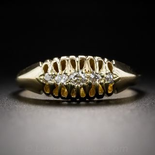 British Five-Stone Diamond Band - 2