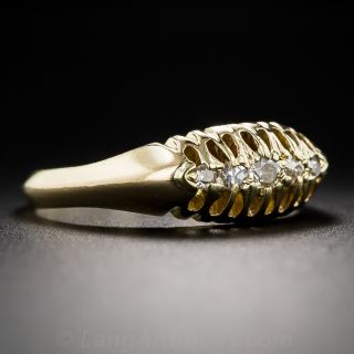 British Five-Stone Diamond Band