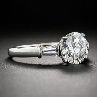 Bulgari 1.50 Carat. Platinum Diamond Engagement Ring - GIA G VS1