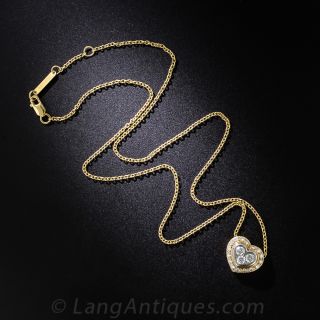 Bulgari Diamond Heart Pendant