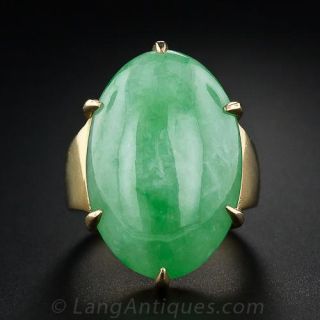 Burmese Jade Ring