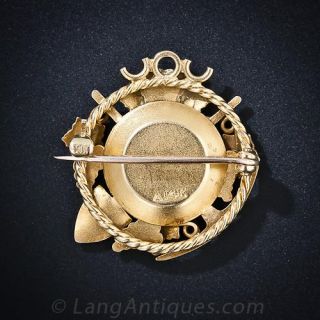 California Miners Brooch