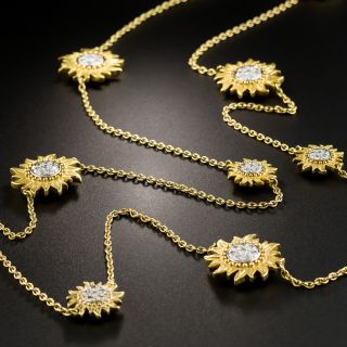 Carrera y Carrera Diamond Sol y Sombra Necklace - 8