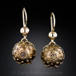 Carriage Cover Earrings