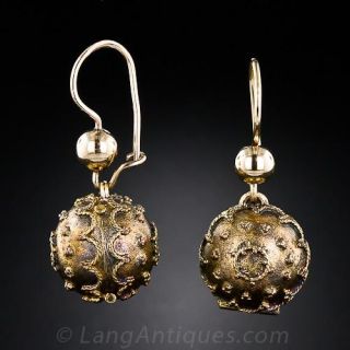 Carriage Cover Earrings