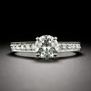 Cartier .90 Carat Diamond Engagement Ring, French - GIA  D VVS2 - 2