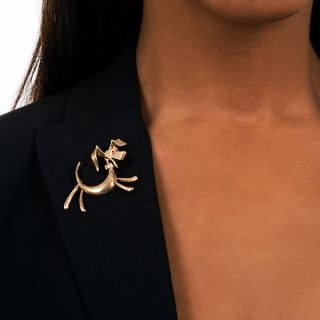 Cartier Dog Brooch