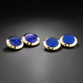 Cartier Lapis Cufflinks - 2