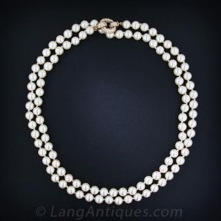 Cartier Pearl Necklace