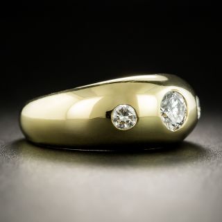 Cartier Three-Stone Diamond Ring