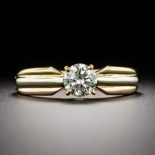 Cartier Trinity .42 Carat Diamond Engagement Ring  - 3