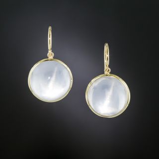 Cat's Eye Moonstone Earrings - 6