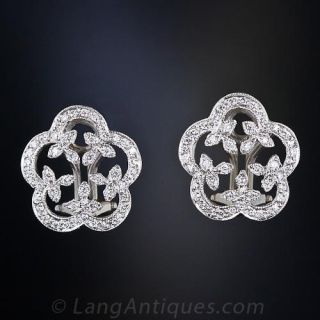 Cathy Waterman Diamond Earrings