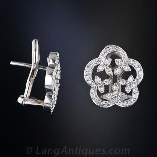 Cathy Waterman Diamond Earrings