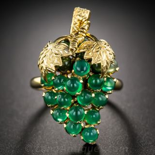 Chalcedony Grape Cluster Ring