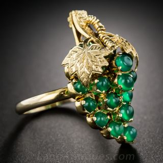 Chalcedony Grape Cluster Ring