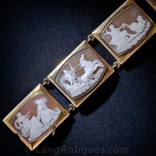 Chariot Cameos Bracelet