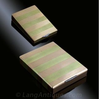 Charlton & Co. Cigarette and Match Case - 1