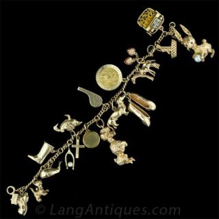 Charm Bracelet From the Walter Winchell Estate Main View