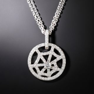 Chaumet Attrape-Moi Spiderweb Diamond Necklace - 2