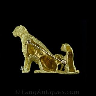 Cheetah Family Pin