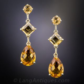 Citrine Drop Earrings