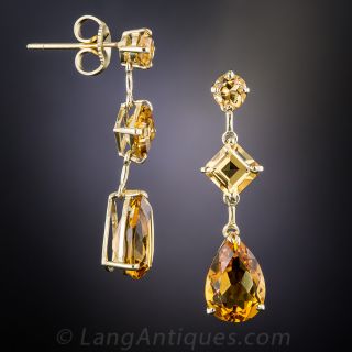 Citrine Drop Earrings