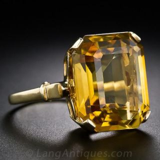Citrine Ring
