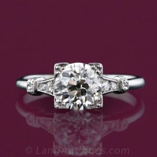 Vintage Diamond Engagement Ring 