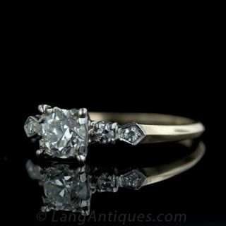 Classic 1940's Diamond Engagement Ring
