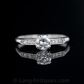 Classic .60 Carat Diamond Engagement Ring