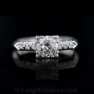 Estate Diamond Engagement Ring 