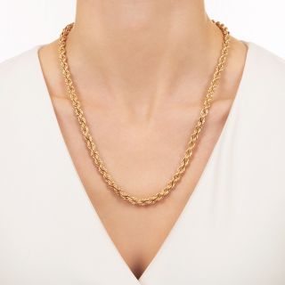 Classic Rope Chain - 22 Inches