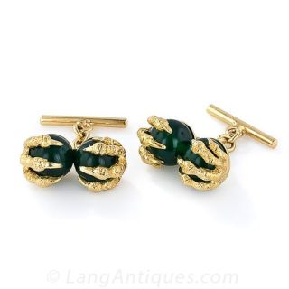Claw and Egg Cufflinks