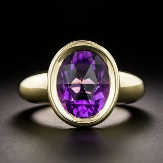 Contemporary Amethyst Ring - 3