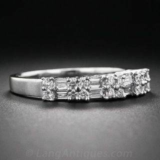 Contemporary Diamond Band Ring