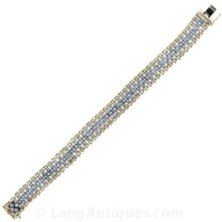 Contemporary Diamond Bracelet - A Bargain!