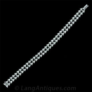 Contemporary Diamond Bracelet