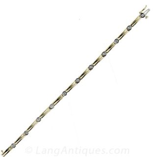 Contemporary Diamond 'Just-For-Fun' Bracelet