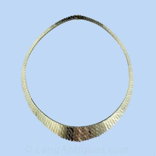 Contemporary-Gold-Fringe-Necklace-Main-View