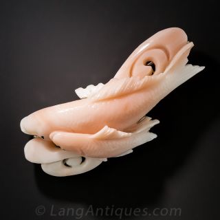 Coral Fish Brooch