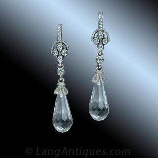 Antique Diamond Earrings 