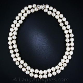 Cultured Pearl Double Strand
