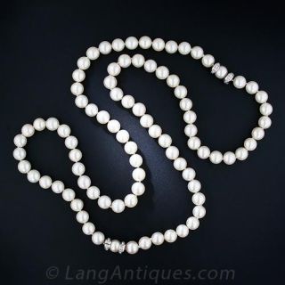 Cultured Pearl Double Strand