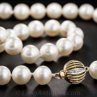 Cultured Pearl Necklace