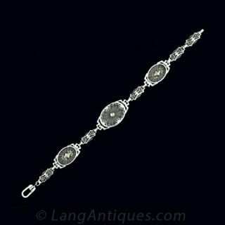 Cut Crystal Bracelet, Circa 1920s