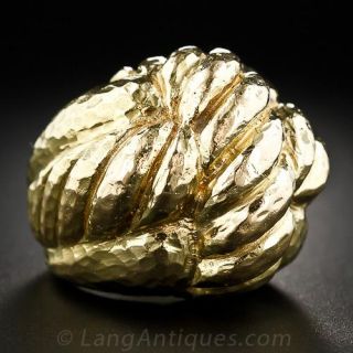 David Webb Big Knot Ring