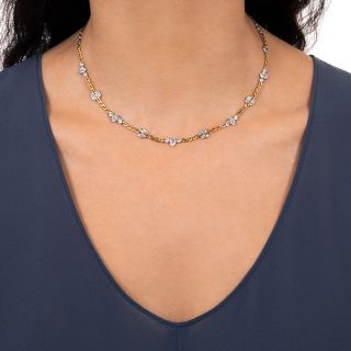 David Webb Fancy Diamond Chain